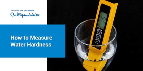 drinking water test for hard water|measure water hardness at home.